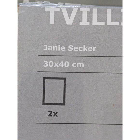 Shoes Butterfly Set of 2 Pictures Ikea Janie Secker Posters 1 Black Frame New - Picture 3 of 7